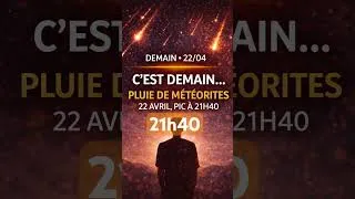 Miniature : Demain 21h40… prépare-toi. #pluiedemeteorites #portailénergétique #éveilspirituel