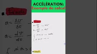 Miniature : C'est quoi l'Accélération ⁉️🤔💡