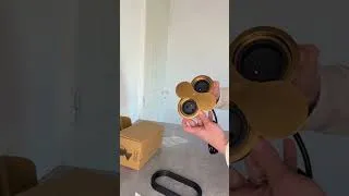 Miniature : Focus Design : Le bloc prise encastrable Eight en version Cuivre ! #unboxing