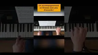 Miniature : Un accompagnement simple au piano en 1 minute