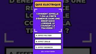 Miniature : #Électricité #Quiz #IngénierieÉlectrique #Électronique #Apprentissage #Diodes #MachinesÉlectriques