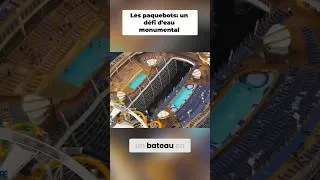 Miniature : L’eau sur les paquebots : un défi d’autonomie à bord