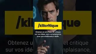 Miniature : [Tuto 5 Codes ChatGPT] 5 commandes Raccourcis ChatGPT Productivité & Efficacité