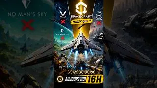 Miniature : SpaceCraft sort AUJOURD’HUI : meilleur que No Man’s Sky, Star Citizen et Elite Dangerous ?