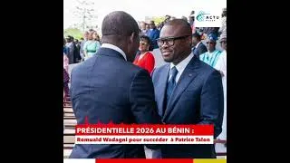 Miniature : Bénin 2026 : Romuald Wadagni, l'Homme Fort de Talon pour la Présidence ! 🇧🇯#BéninPolitique