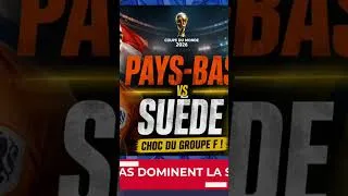 Miniature : Pays-Bas écrasent la Suède ! Le choc du groupe F tourne à la démonstration🌏