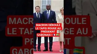 Miniature : Emmanuel et Brigitte Macron reçoivent le couple présidentiel gabonais lors d'une visite officielle !
