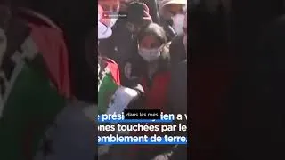 Miniature : Réactions du Président syrien face au Séisme meurtrier,  Accusations à l'encontre de l'Occident