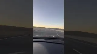 Miniature : Autoroute avant Marseille Aix en Provence couché de soleil sunset en écoutant Ninho