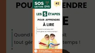 Miniature : Mon enfant n'arrive pas à lire. Que faire ? #apprendreautrement #apprentissage #dyslexie #enfantdys