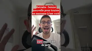 Miniature : C'est confirmé : les mamans pourront partir à la retraite plus tôt #retraite #actu
