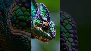 Miniature : Les stratégies de survie du caméléon #CaméléonCamouflage #StratégieSurvie #IntelligenceAnimale
