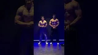 Miniature : Power shape -66 vs -93kg #gymbro #gym #powerlifting #shapes #posing