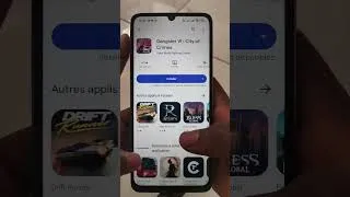Miniature : GTA 6 Mobile on play store 🤯 #gta5 #gta6 #mobile  #playstore #shorts #viral