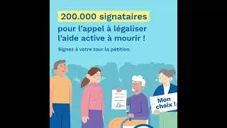 Miniature : 📣 💻 Pétition en ligne en faveur de l'aide à mourir.
