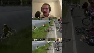 Miniature : Une chute impressionnante sur la flèche wallonne