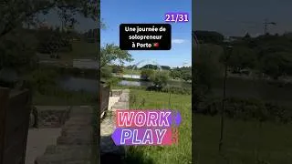 Miniature : 21/31 Une journée de Solopreneur à l'étranger 🇵🇹 #vlogfr #workhardplayhard
