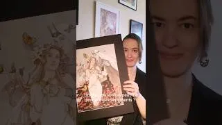 Miniature : j'ai peint Perséphone et Hadès à l'aquarelle !