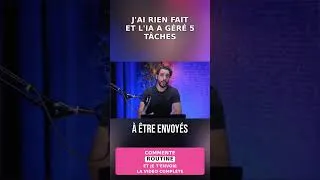 Miniature : J'ai rien fait et l'IA a géré 5 tâches
