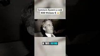 Miniature : Comment Jeffrey Epstein a volé 400 millions de $ #jeffreyepstein