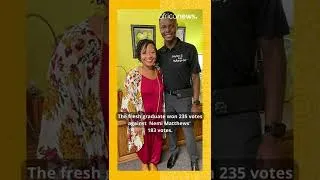 Miniature : 18-year-old elected mayor in U.S.A #shorts