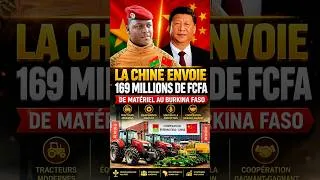 Miniature : Burkina Faso : Traoré reçoit une nouvelle aide de la Chine de plus 169 millions de FCFA de matériel