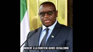 Miniature : Incident à la frontière entre la Guinée et la Sierra leone
