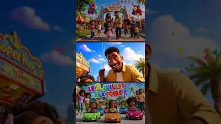 Miniature : Le 2 juillet  biso tembé na foire 🎉☀️ | Comptine pour enfants #Shorts