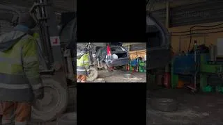 Miniature : Visite d'une Usine de recyclage (Voitures) #mecaniquedupoint