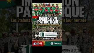 Miniature : Immersion Patriotique des Étalons Dames du Burkina Faso