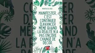 Miniature : Mantra du jour 💡 #citation