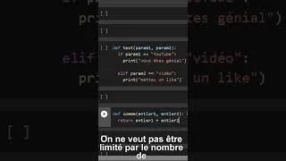 Miniature : Qu'est ce que *args en Python ? #shorts