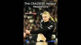 Miniature : Haaland 99 Heading Accuracy☠️🔥 #soccer #skills #haaland