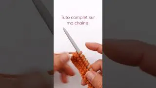 Miniature : comment monter des mailles en fin de rang ? tuto tricot montage