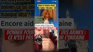 Miniature : Brigitte Trogneux parle pour Macron et propose de donner à l’Ukraine ce que les  Français n’ont pas