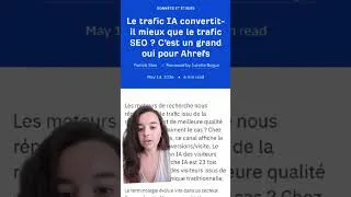 Miniature : Le trafic IA convertit 23x mieux que le SEO classique (mais il y a un piège)