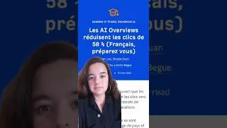 Miniature : Les AI Overviews arrivent en France : votre trafic seo va baisser