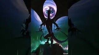 Miniature : from ugin to bolas #intelligenceartificielle #animation #mtg #dragon #change
