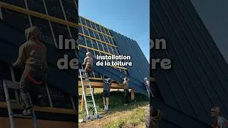 Miniature : On pose notre nouvelle toiture Joriside #bricolage #renovation #construction