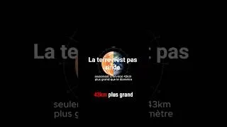 Miniature : Pourquoi la Terre n'est pas parfaitement ronde