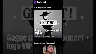 Miniature : 🫵🎁=Concert + Céline Dion + Deezer Club