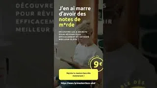 Miniature : Augmente tes notes dès maintenant - https://neon.ly/vkrl5 -  [shorts]