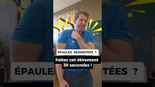 Miniature : ⚠️ Vos épaules sont toujours crispées ou remontées ? Essayez cet étirement ultra efficace !