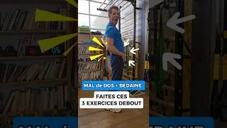 Miniature : 🚨 Mal de dos + ventre qui ressort ? Faites ces 3 exercices debout !