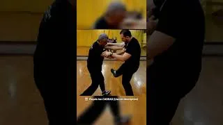 Miniature : Comment se défendre contre une double saisie au col en Penchak Silat (Self défense) #Shorts