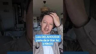 Miniature : Laurent Delahousse parle de la Star Academy avec Nikos Aliagas #staracademy