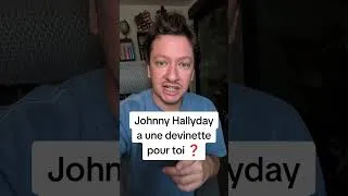 Miniature : Johnny Hallyday a une question pour toi ❓ #johnnyhallyday #imitation #imitateur