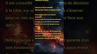 Miniature : Le mois d'avril est secouant ! #astrologie #tarologie  #guidance