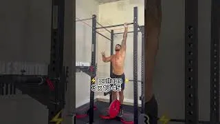Miniature : Set : 2 pull-ups 3x10 45kg ✅ #streetworkout #motivation #calisthenics #streetlifting  #musculation