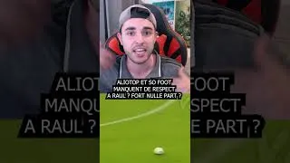 Miniature : RAUL GONZALEZ BLANCO pas une légende du foot ? Aliotop et SO FOOT abusent #football #realmadrid